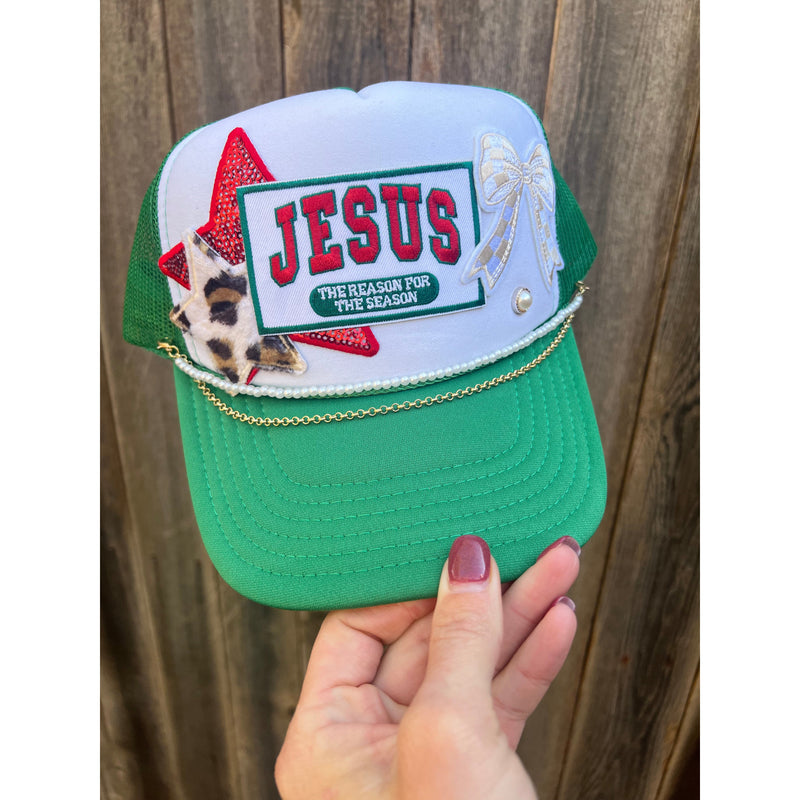 Jesus is the Reason Custom Trucker Hat