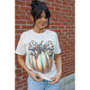 Vintage White Leopard Pumpkin Fall Tee (Small to 2XL)