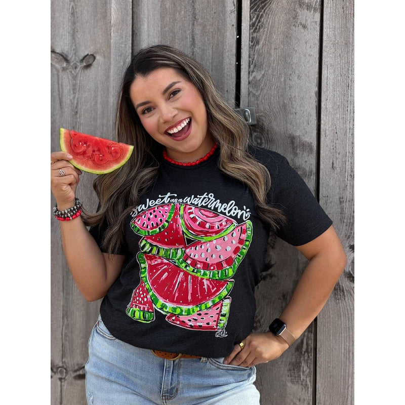Callie Ann Stelter Sweet as a Watermelon Tee or Tank (XS-3XL)