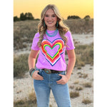 Rainbow Heart I Love You Tee (S-3XL)