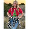 Puff Christmas Tree on Tee or Sweatshirt (XS-3XL)