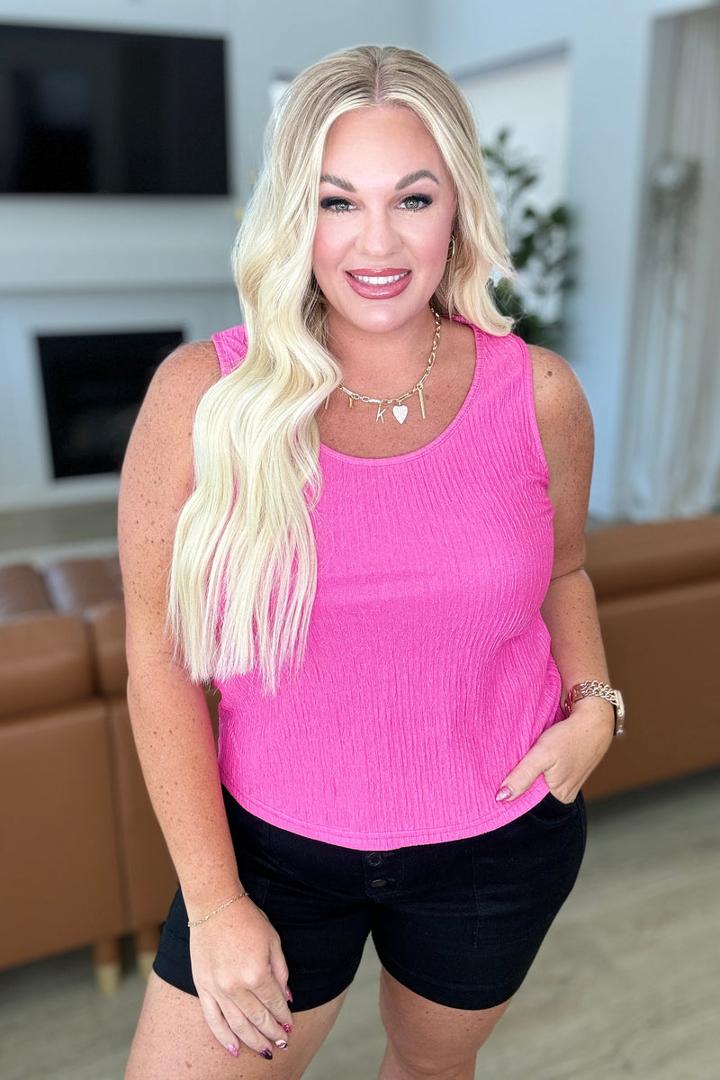 Not A Worry Textured Tank (S-2XL)