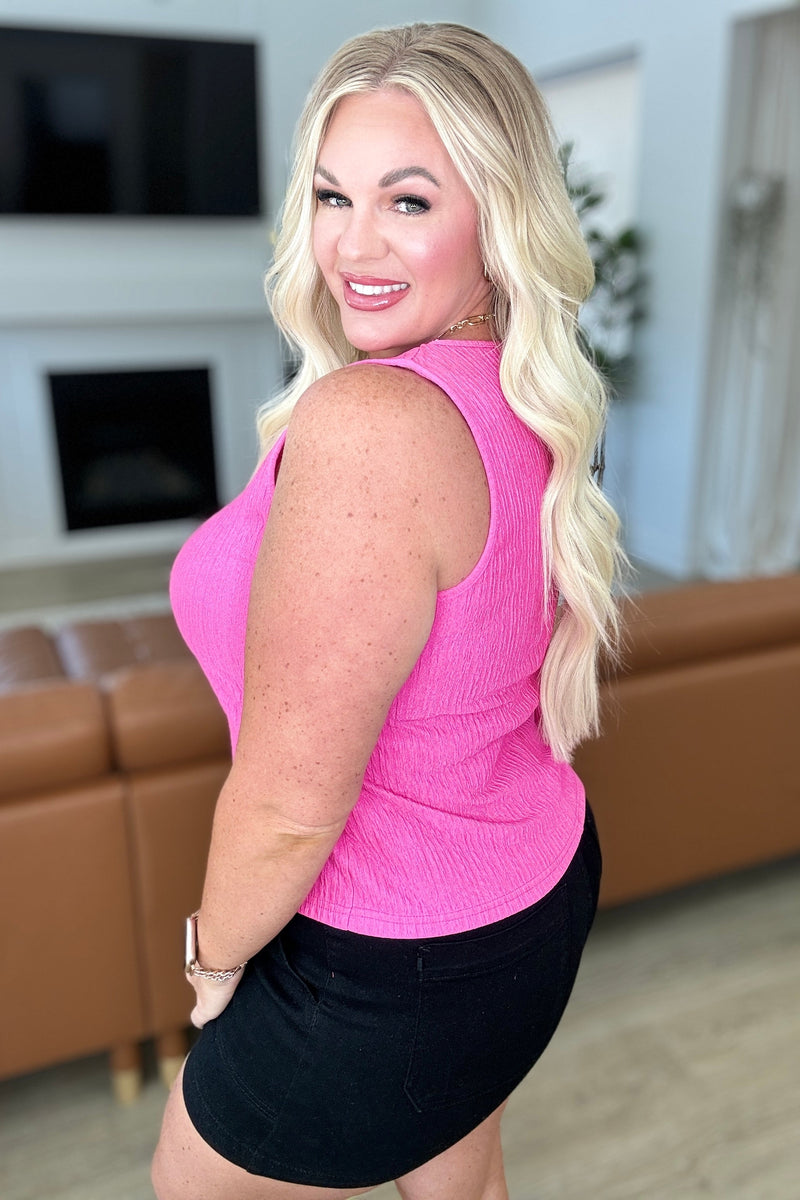 Not A Worry Textured Tank (S-2XL)