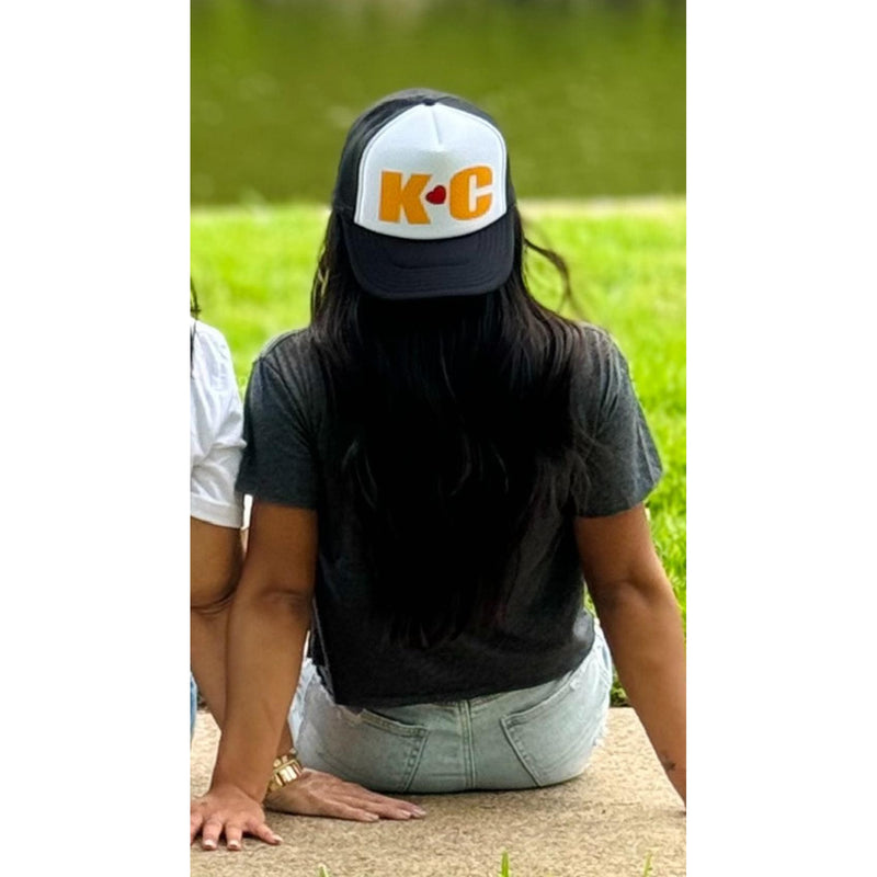 KC Heart on Trucker Cap by Randi Mahomes (3 Colors)