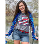 Callie Ann Stelter American Flag Tee (XS-3XL)