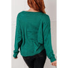 In Stitches Drop Shoulder Sweater (S-3X)