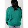 In Stitches Drop Shoulder Sweater (S-3X)