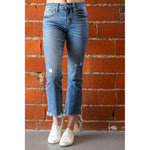 Lovervet Morgan Mid Rise Crop Bootcut Jeans (25-32)