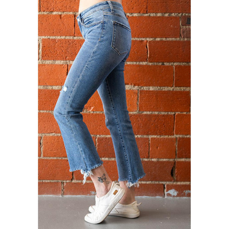 Lovervet Morgan Mid Rise Bootcut Jeans Plus (14-20)
