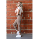 Soft Solid Mocha Active Joggers (S-XL)