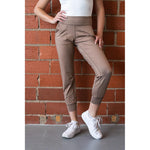 Soft Solid Mocha Active Joggers (S-XL)