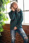 Hunter Green Plaid Oversized Flannel