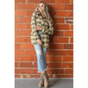 Olive Multi Plaid Shacket