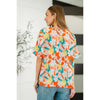 Lei Me Down V-Neck Top (S-3X)