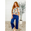 Less Concerned V-Neck Floral Blouse (S-XL)