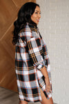 Make it Right Plaid Shirt Dress (S-3XL)