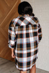 Make it Right Plaid Shirt Dress (S-3XL)