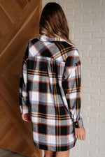 Make it Right Plaid Shirt Dress (S-3XL)