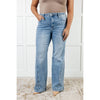 Melia High Rise Side Seam Detail Wide Leg Jeans (0-24W)