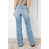 Melia High Rise Side Seam Detail Wide Leg Jeans (0-24W)