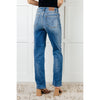 Judy Blue Nivea Vintage Wash Thermal Straight Jeans