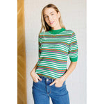 Our Situationship Knit Striped Top (S-3X)