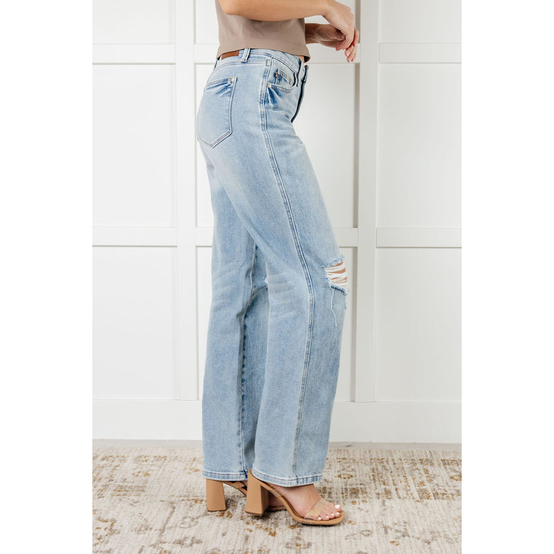 Patricia High Rise Rigid Magic 90's Straight Jeans (0-24W)