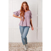 Pleasantly Perfect Bubble Sleeve Peasant Blouse (S-3X)