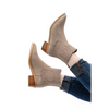 Leonor Suede Ankle Boot in Taupe (6-11)