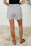 Situationally Sound Striped Long Sleeve Top and Shorts Set (S-XL)