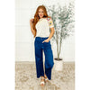 Little Strolls Straight Leg Trousers in Royal Blue (S-2X)
