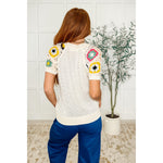 To Grandma's House Crochet Accent Top (S-XL)