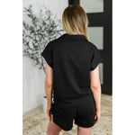 Twenty Four Karat Half Zip Top and Shorts Set (S-XL)