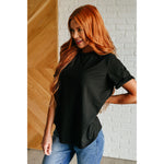 Uptown Crew T-Shirt in Black (S-3XL)