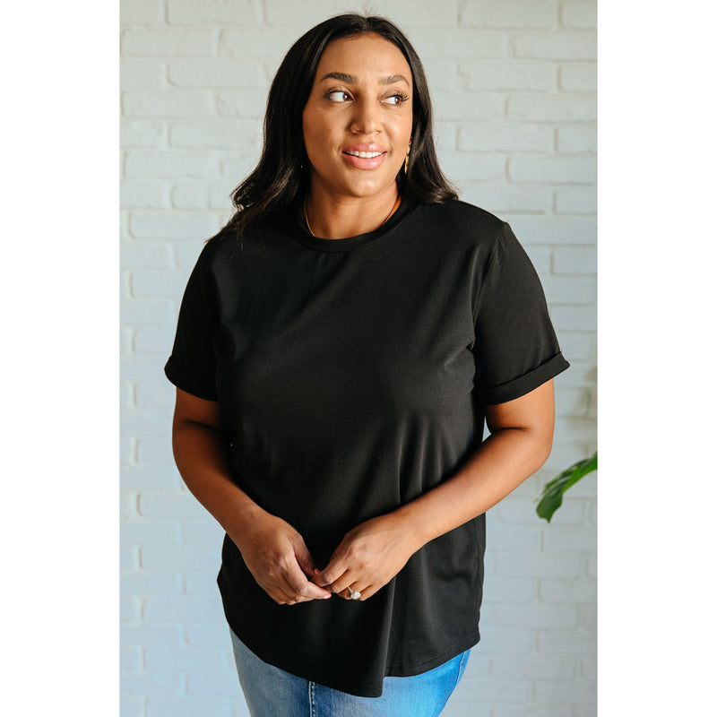 Uptown Crew T-Shirt in Black (S-3XL)