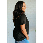 Uptown Crew T-Shirt in Black (S-3XL)