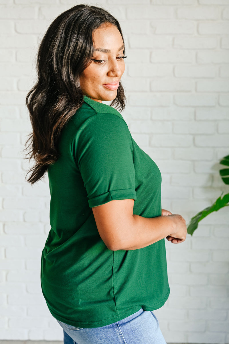 Uptown Crew T-Shirt in Green (S-3XL)