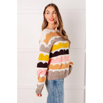 Wave After Wave Striped Sweater (S-XL)