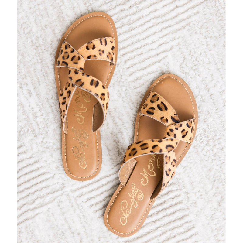 Conga Sandal in Leopard