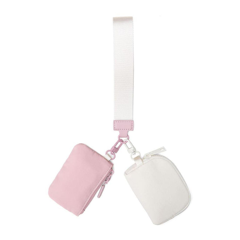 Double Pouch Wristlet (6 Colors to Choose From)