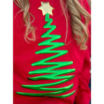 Puff Christmas Tree on Tee or Sweatshirt (XS-3XL)